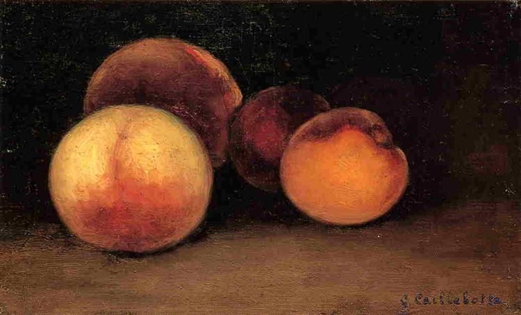 Pêche - nectarines et abricot - 1878