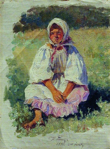 Peasant Girl - 1880