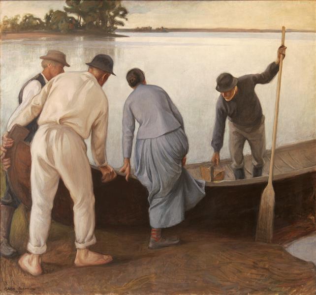 A Casa Desde El Trabajo - 1907