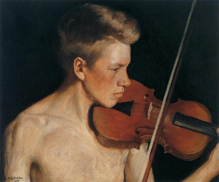 The Violinist - 1900