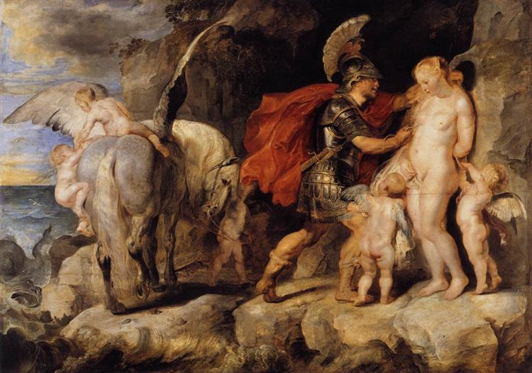 Perseus uwalniający Andromeda - 1622