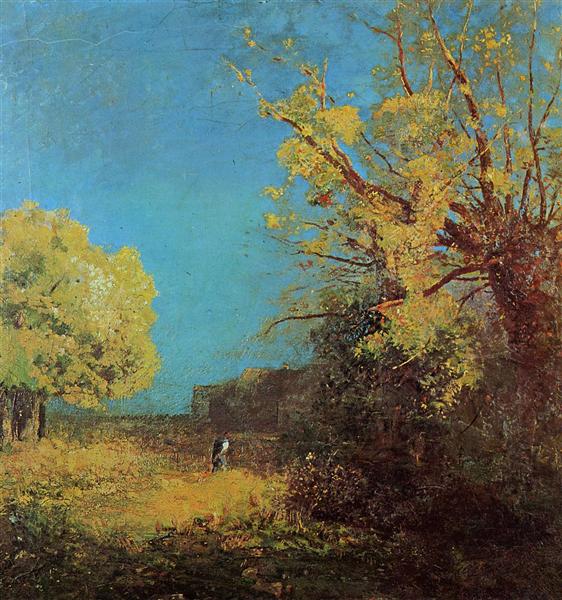 Paisagem Peyrelébade - 1880