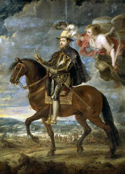 Felipe II à cheval