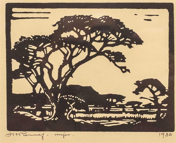 Linocut Pierneef