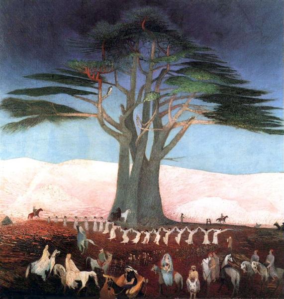 Pilgrimage to the cedars of Lebanon - 1907,