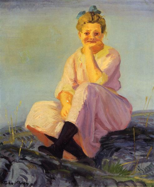 Rose og blå - 1915