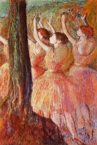 Bailarinas Rosas - 1898