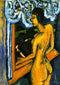 pintura Acto Marrón En La Ventana - Ernst Ludwig Kirchner