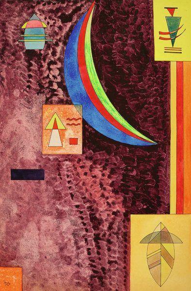 pintura Afilado - Wassily Kandinsky