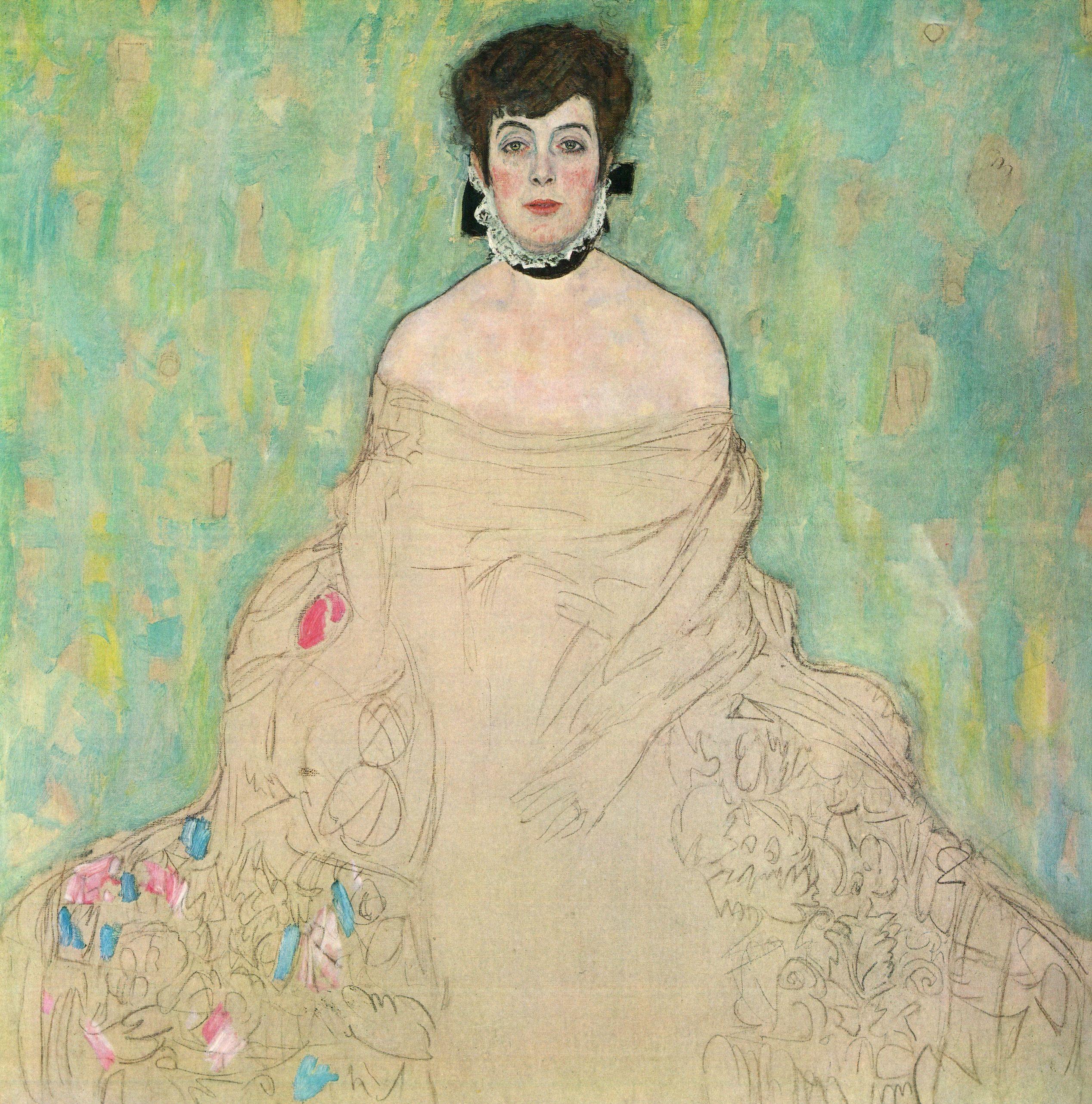 pintura Amalie Zuckerkandl - Gustav Klimt