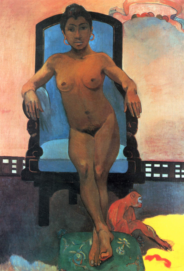 pintura Annah La Javanesa - Paul Gauguin
