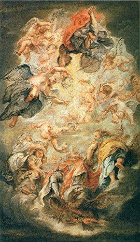 pintura Apoteosis Del Rey James I - Peter Paul Rubens