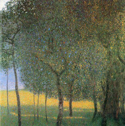 pintura Árboles Frutales - Gustav Klimt