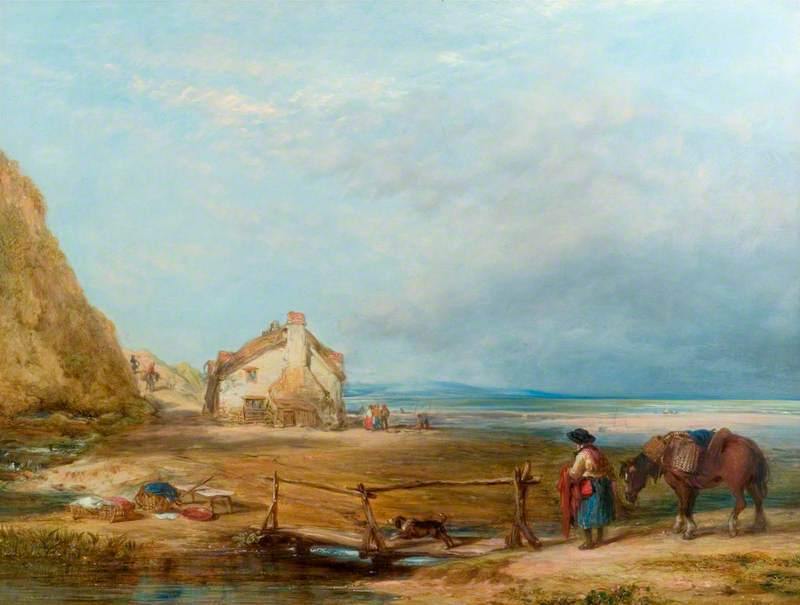 pintura Arenas Del Salón, Devonshire - William Collins