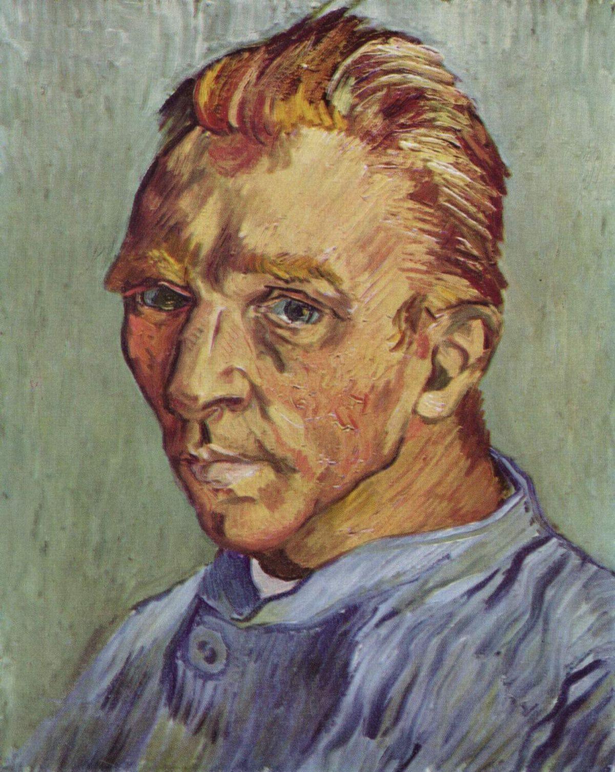 pintura Autorretrato - Vincent Van Gogh