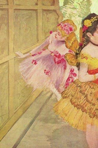 pintura Bailarina Contra Un Escenario Plano - Edgar Degas