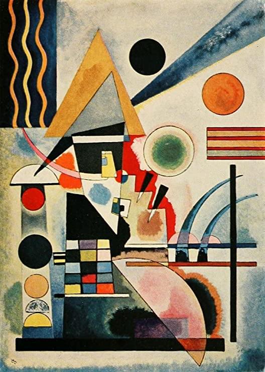 pintura Balanceando - Wassily Kandinsky