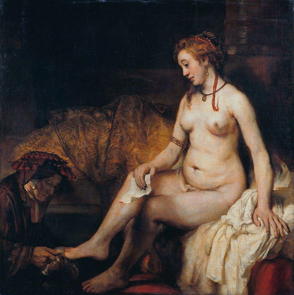 pintura Baño De Betsabé - Rembrandt