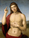 pintura Bendición de Cristo - Rafael