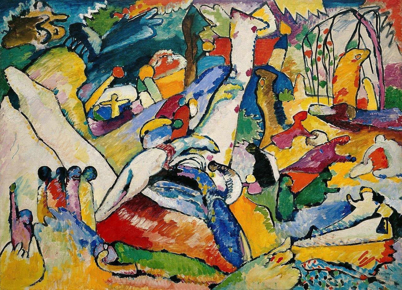 pintura Boceto Para La composición II - Wassily Kandinsky