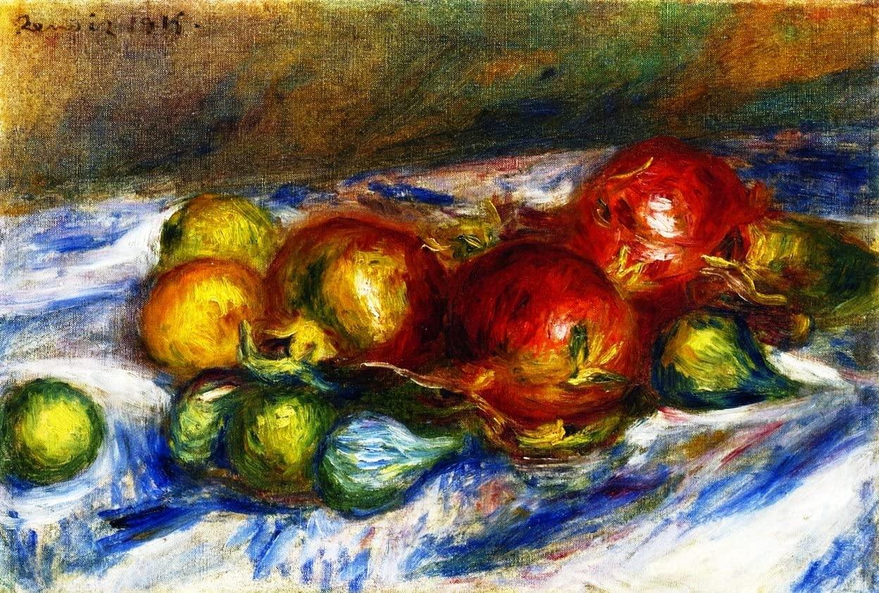 pintura Bodegón Con Higos - Pierre-Auguste Renoir
