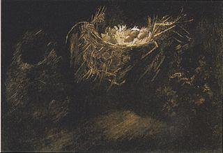 pintura Bodegón Con Nidos De Tres Pájaros - Vincent Van Gogh