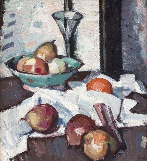 pintura Bodegón De Manzanas Y Peras - Samuel John Peploe