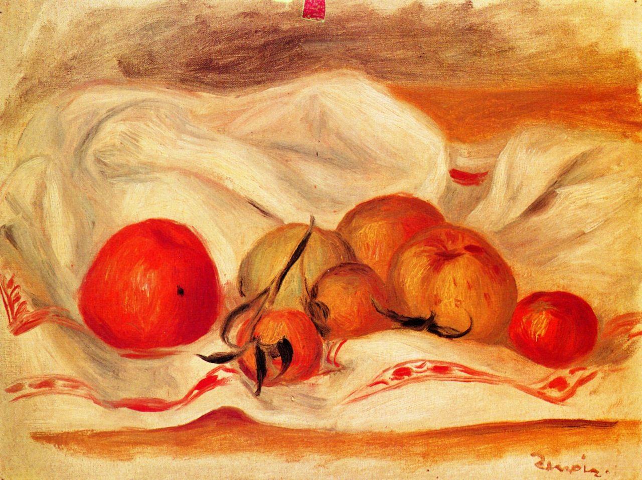 pintura Bodegón - Pierre-Auguste Renoir