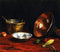 pintura Bodegón, Sartenes Y Verduras - William Merritt Chase