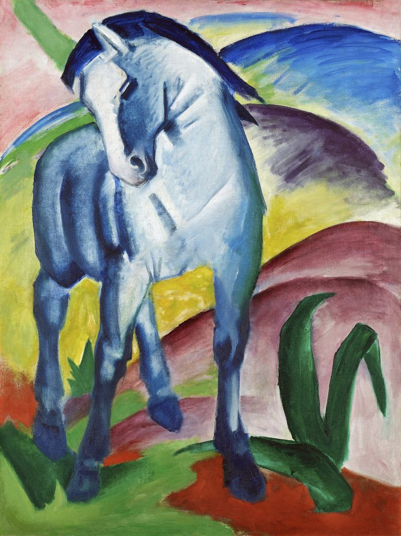 Cavallo blu i