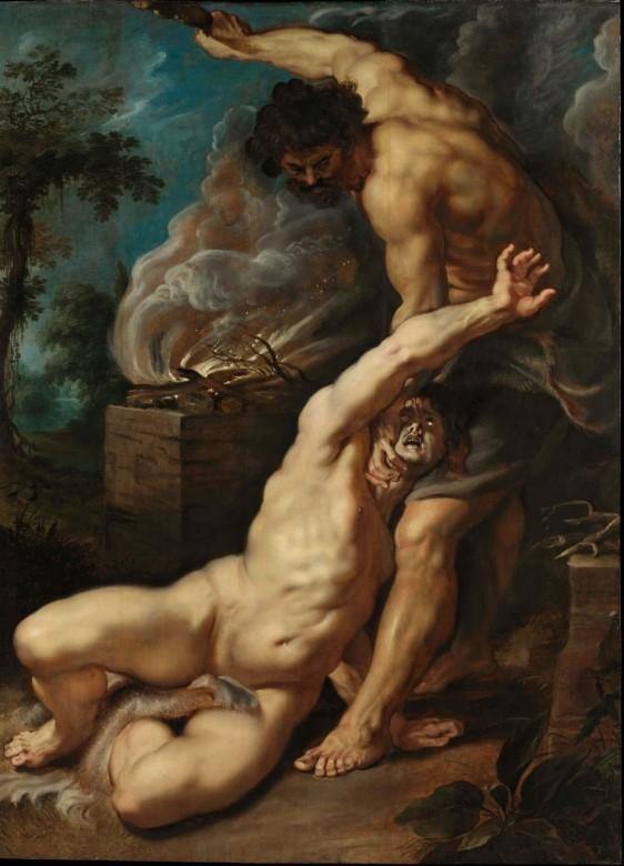 pintura Caín Matando A Abel - Peter Paul Rubens