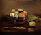 pintura Canasta De Frutas - Edouard Manet