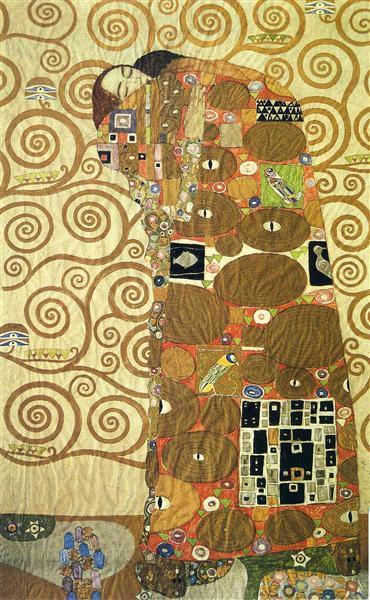 pintura Caricatura Para El Friso De La Villa Stoclet En Bruselas, Cumplimiento - Gustav Klimt