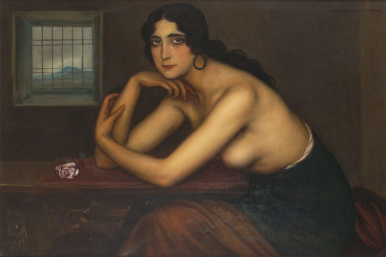 pintura Carmen De Cordoba - Julio Romero De Torres