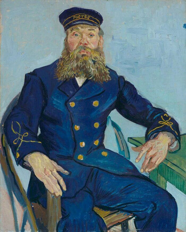 pintura Cartero Joseph Roulin - Vincent Van Gogh