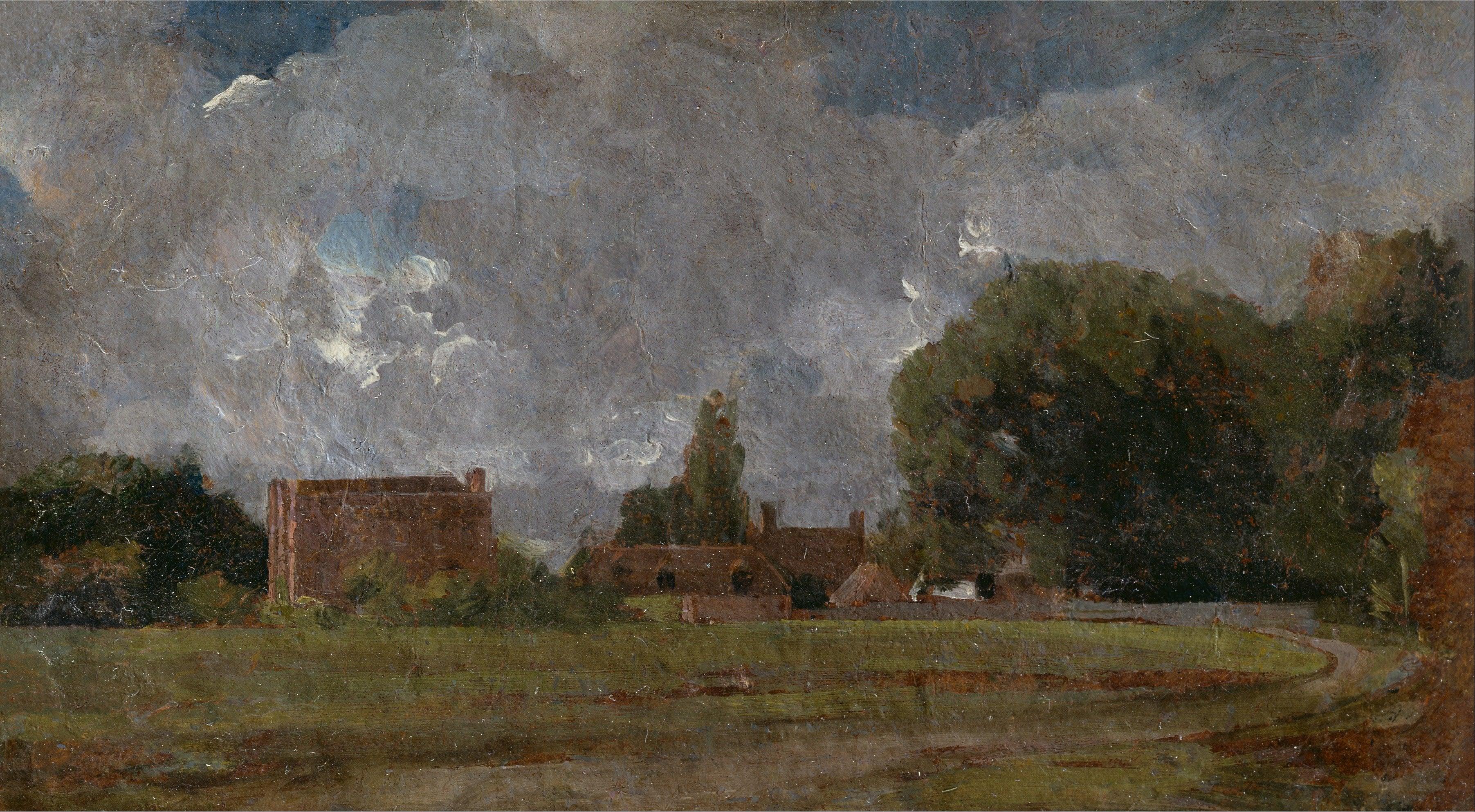 pintura Casa De Alguaciles Golding, Este Bergholt - John Constable
