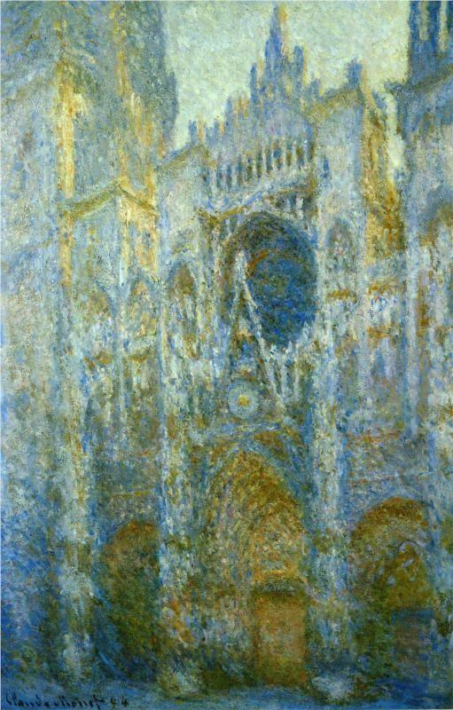 pintura Catedral De Rouen Al mediodía - Claude Monet