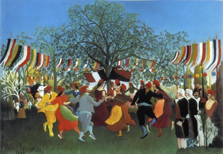 pintura Centenario De La Independencia - Henri Rousseau