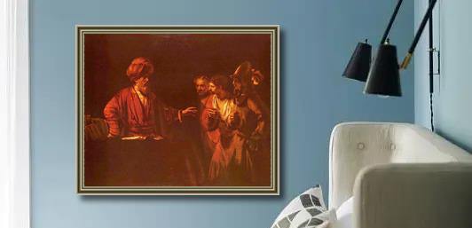 pintura Centurión Cornelio (El sirviente despiadado) - Rembrandt