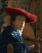 pintura Chica Con El Sombrero Rojo - Johannes Vermeer