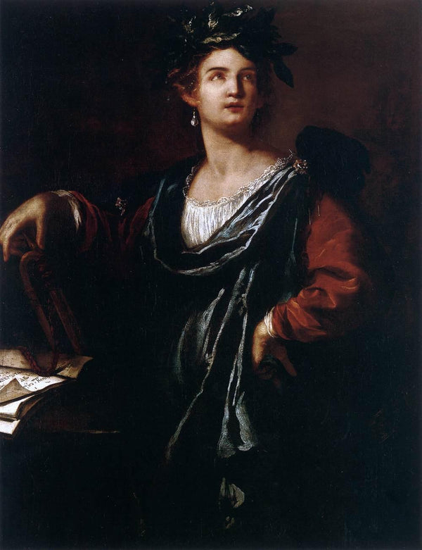 pintura Clio, La Musa De La Historia - Artemisia Gentileschi