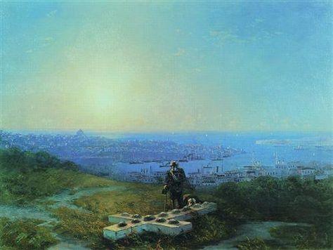 pintura Colina De Malakhov - Ivan Aivazovsky