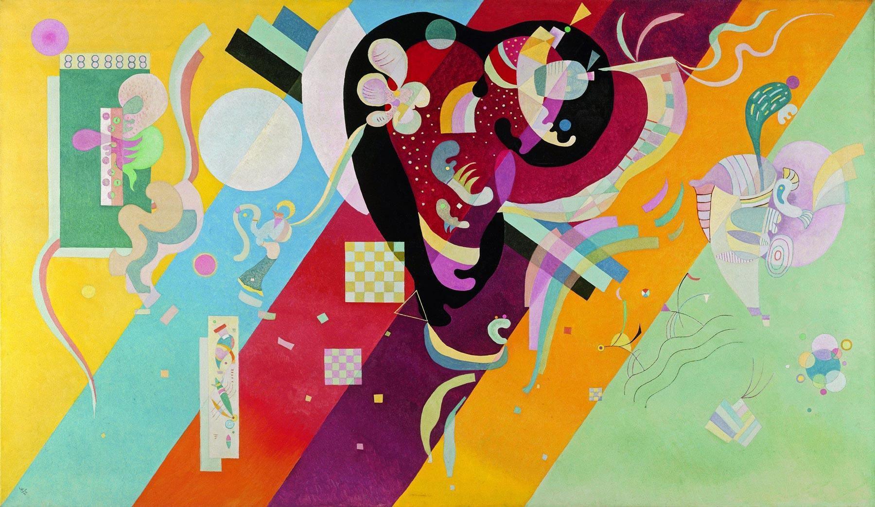 pintura Composición IX - Wassily Kandinsky