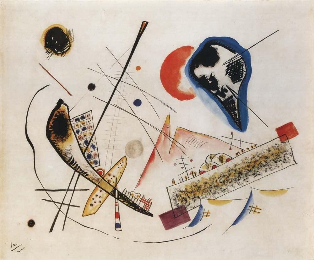 pintura Composición Lírica - Wassily Kandinsky