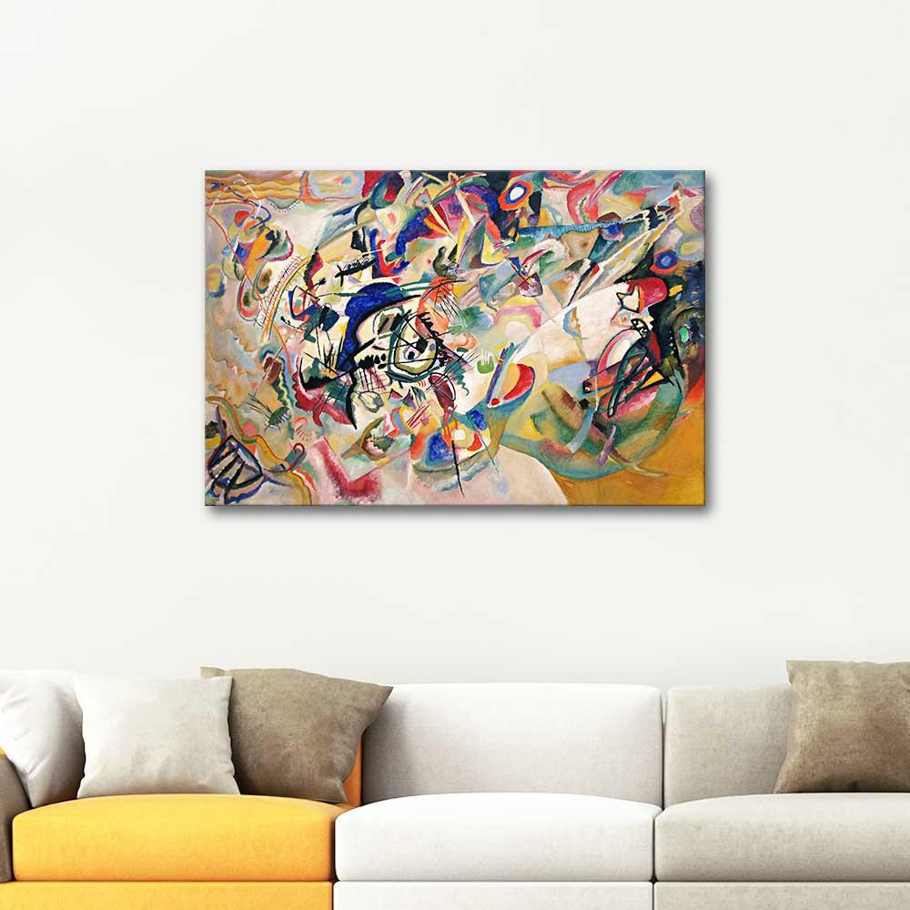 pintura Composición VII - Wassily Kandinsky
