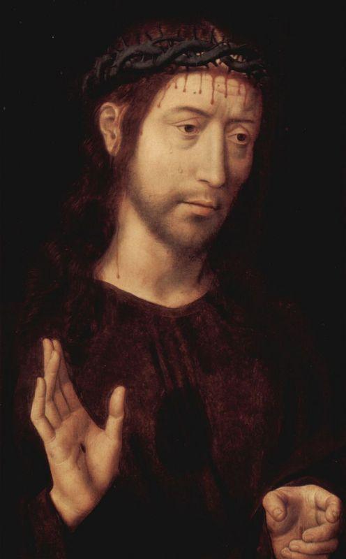 pintura Cristo Con Corona De Espinas - Hans Memling