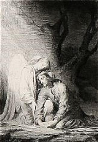 pintura Cristo En Getsemaní - Carl Bloch