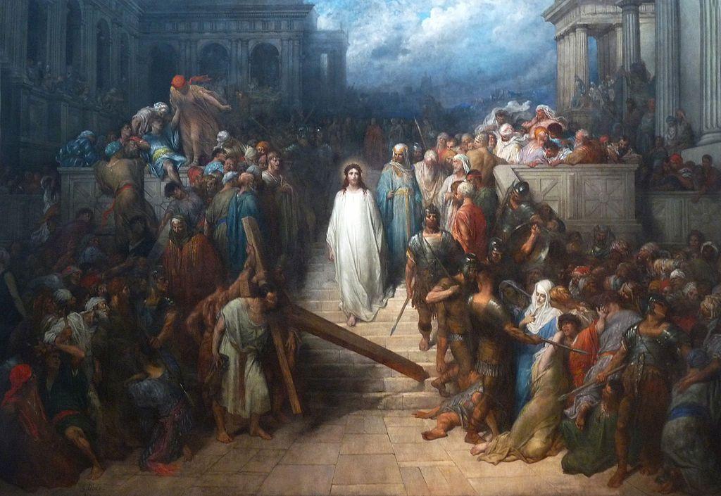 pintura Cristo Saliendo De La Corte - Gustave Doré