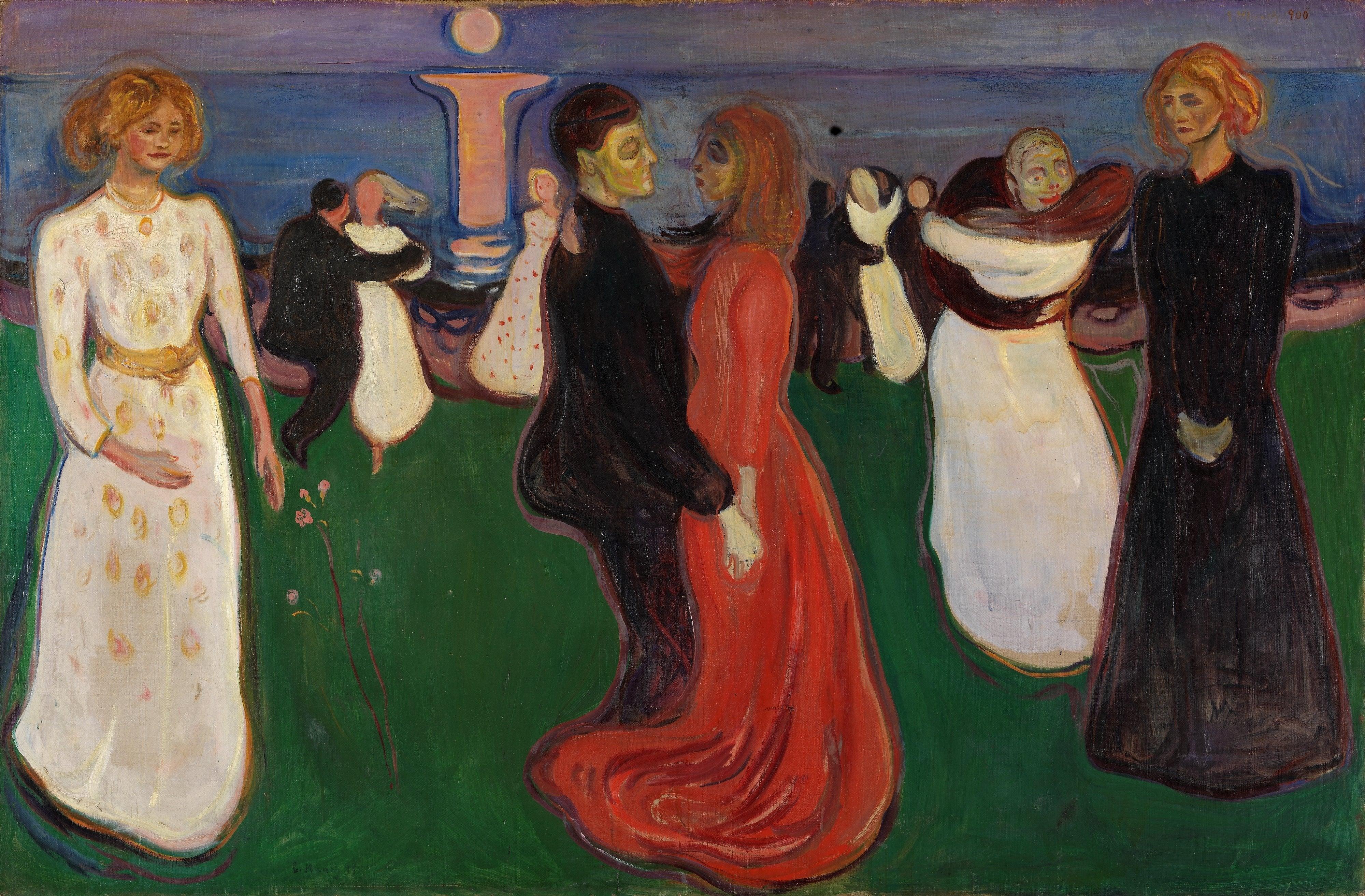 pintura Danza De La Vida - Edvard Munch