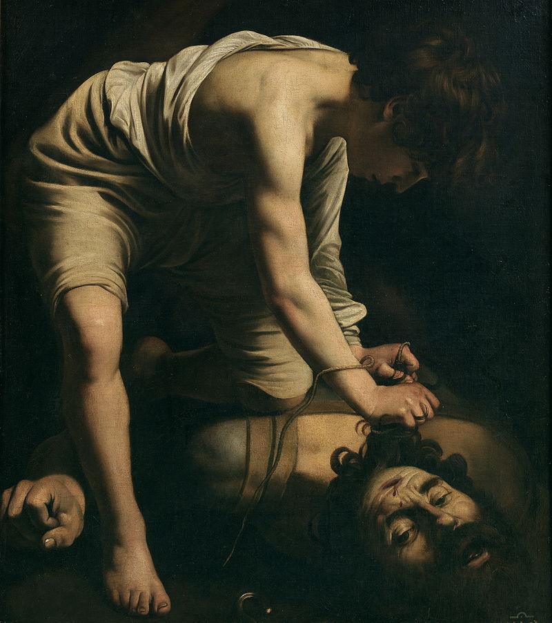 pintura David Y Goliat - Caravaggio